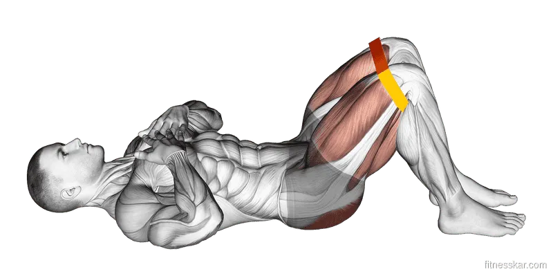 Resistance Band Glute Bridge