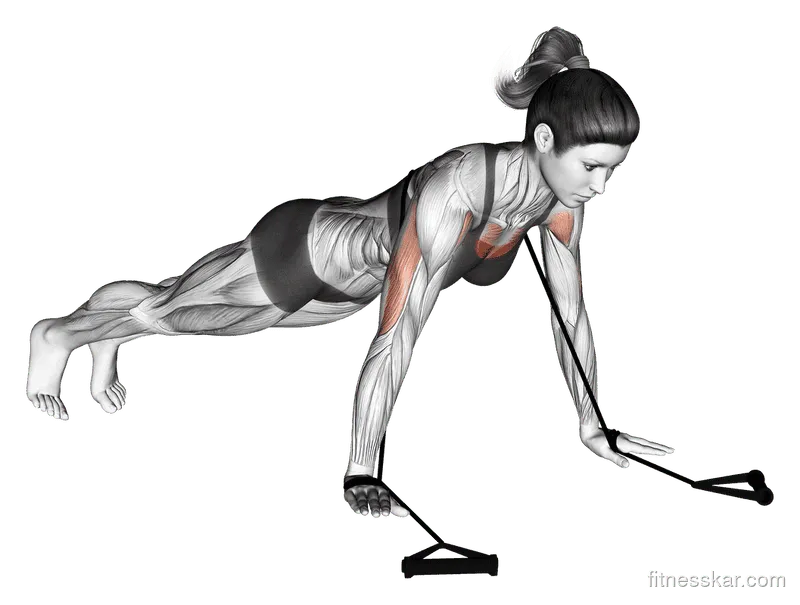 Resistance Band Push-Up