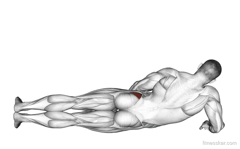 Side Hip Abduction, Male demonstration, Start