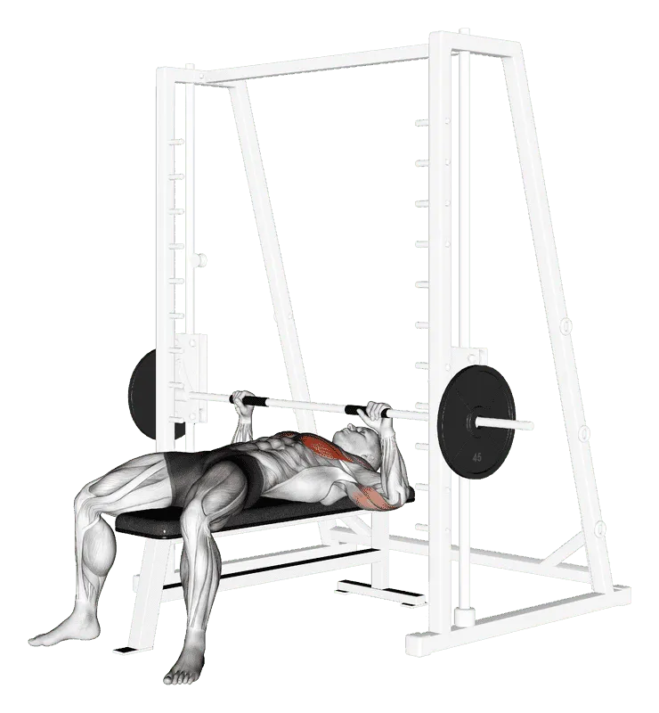 Smith Machine Bench Press