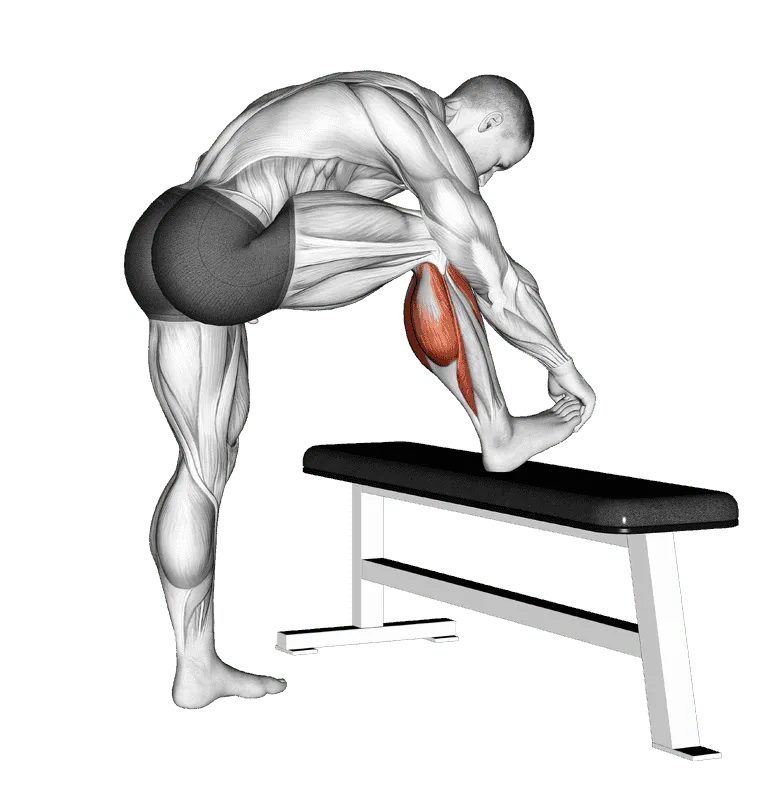 Standing Gastrocnemius Calf Stretch