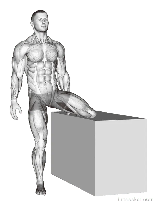 Standing Rotational Hip Stretch