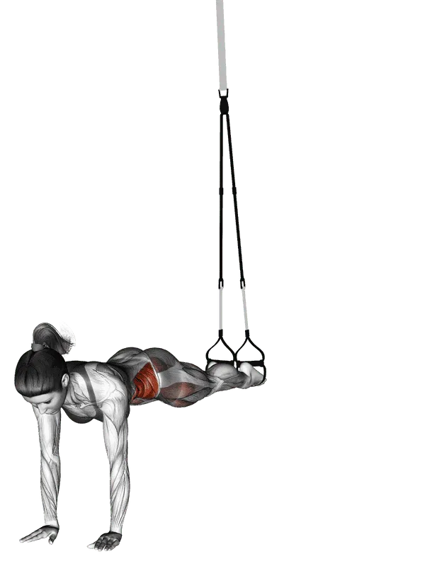 Suspender Pendulum Waist, Female demonstration, Start