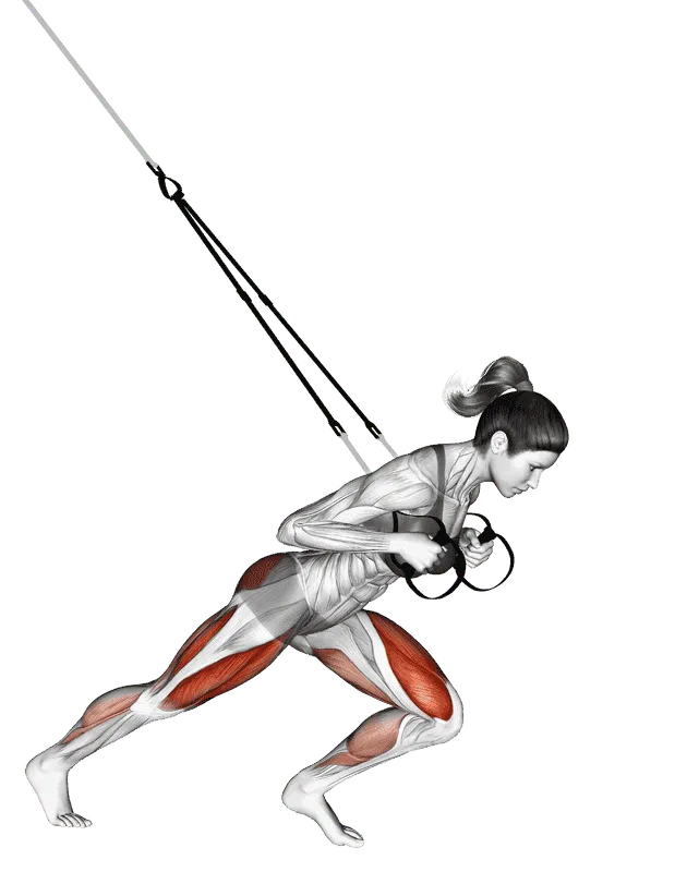 Suspender Sprinter, Female demonstration, Start