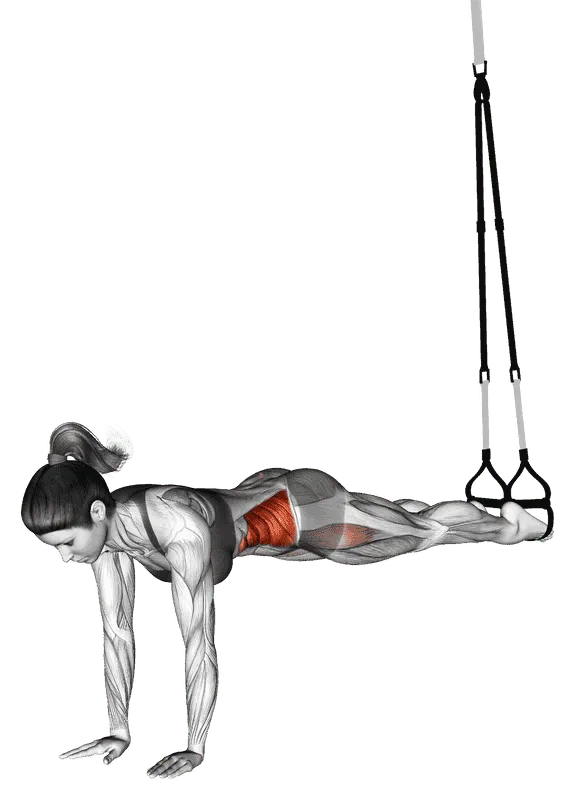Suspender Twisting Jackknife, Female demonstration, Start