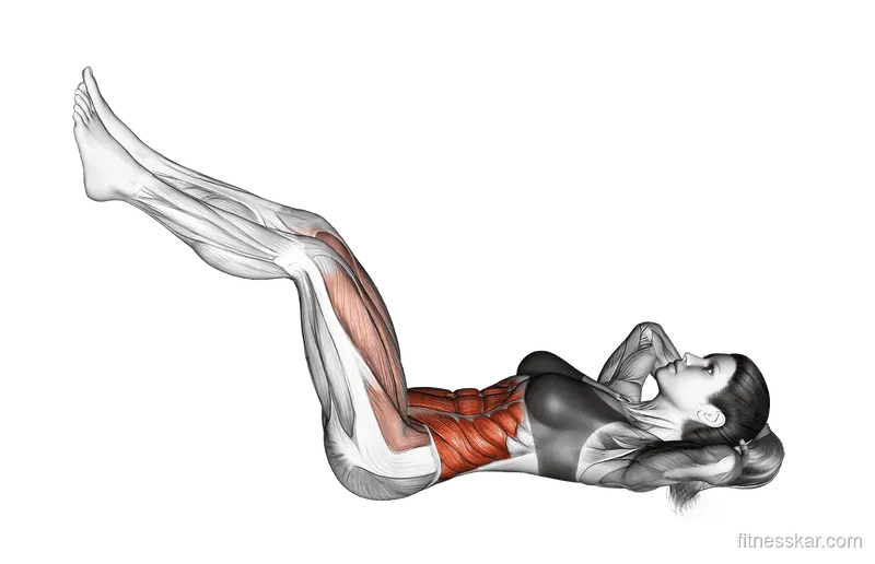 Twist Crunch (Leg Up)